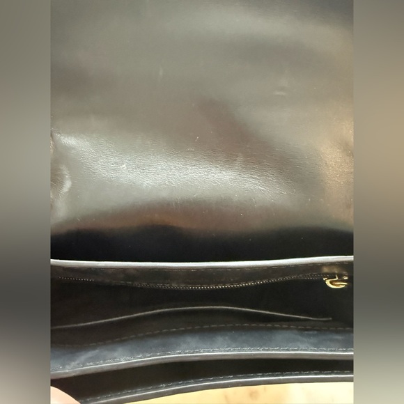 Michael Kors Black Crossbody with Gold Chain Strap - Picture 3 of 4